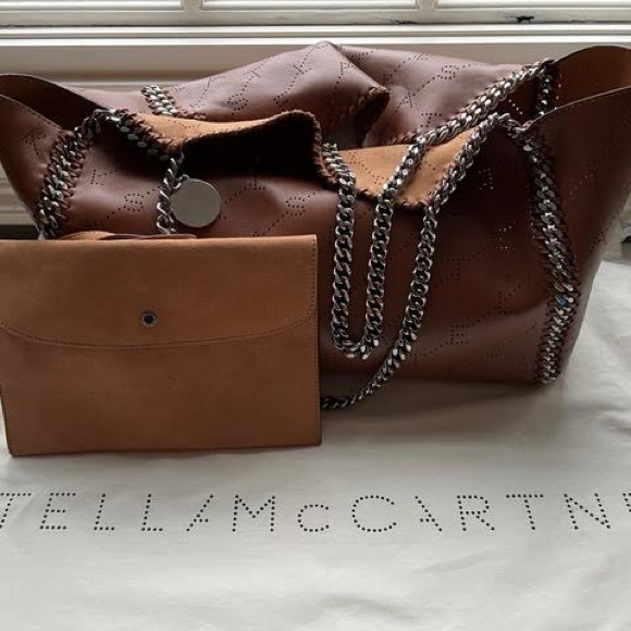 STUNNING Stella McCartney Falabella Shaggy Deer Large Reversible Tote. - Picture 16 of 16